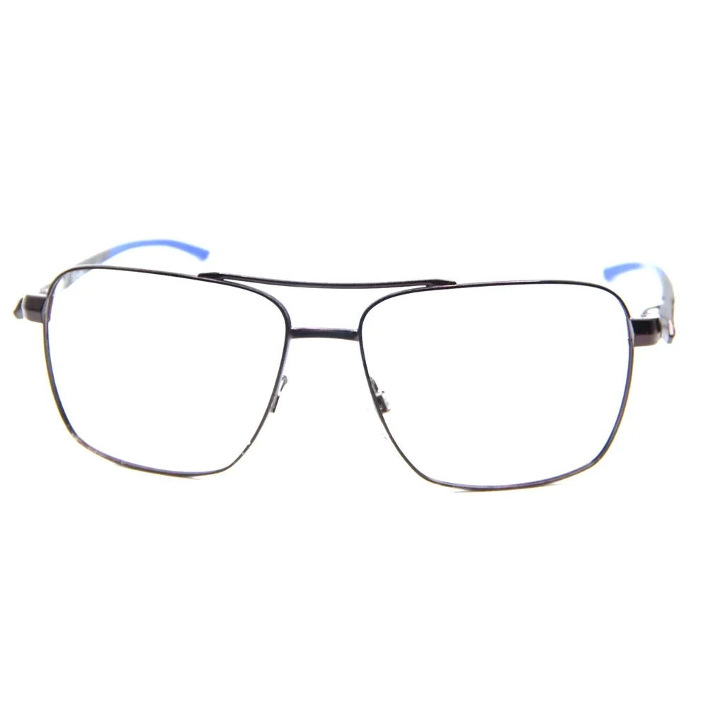 NIKE CHRONICLES DQ0798 993 MATTE BLACK BLUE EYEGLASSES FRAME 58-15-140